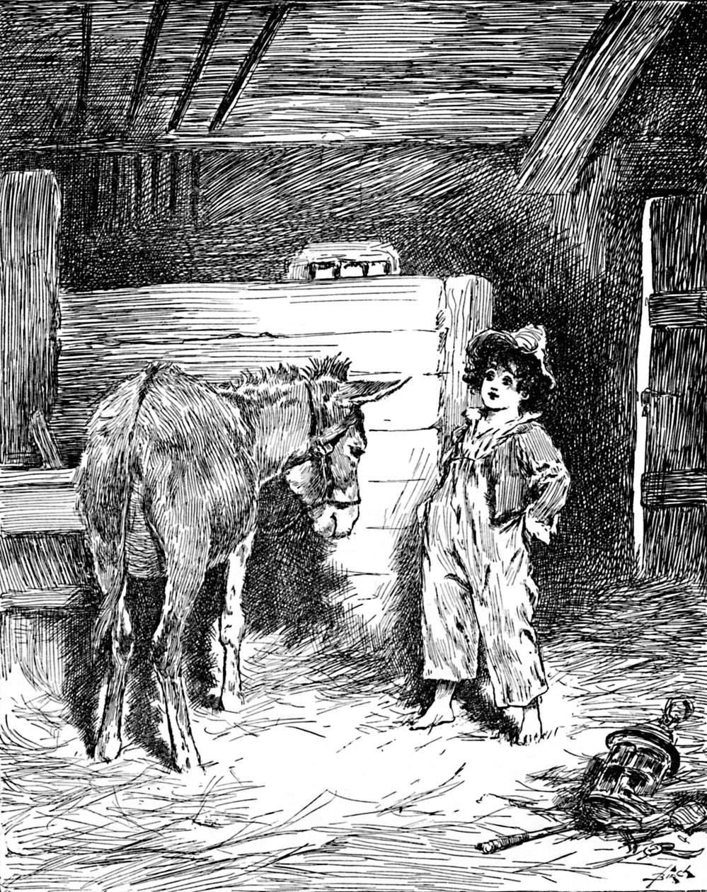 Piccino en Zijn Vriend De Ezel, ca. 1900 door Helena J. Maguire
