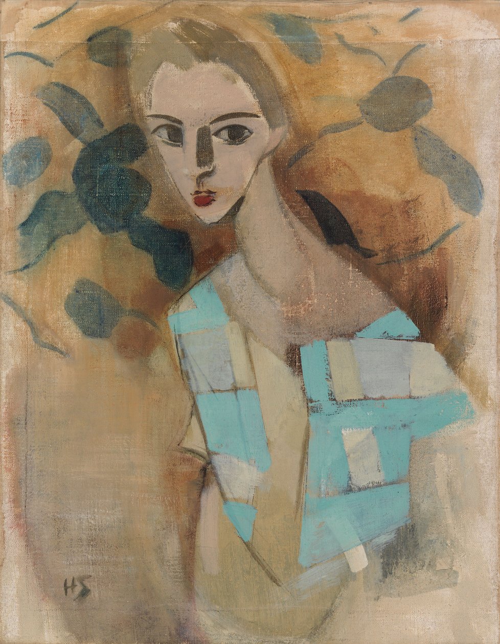 Meisje uit Eydtkuhne II door Helene Schjerfbeck