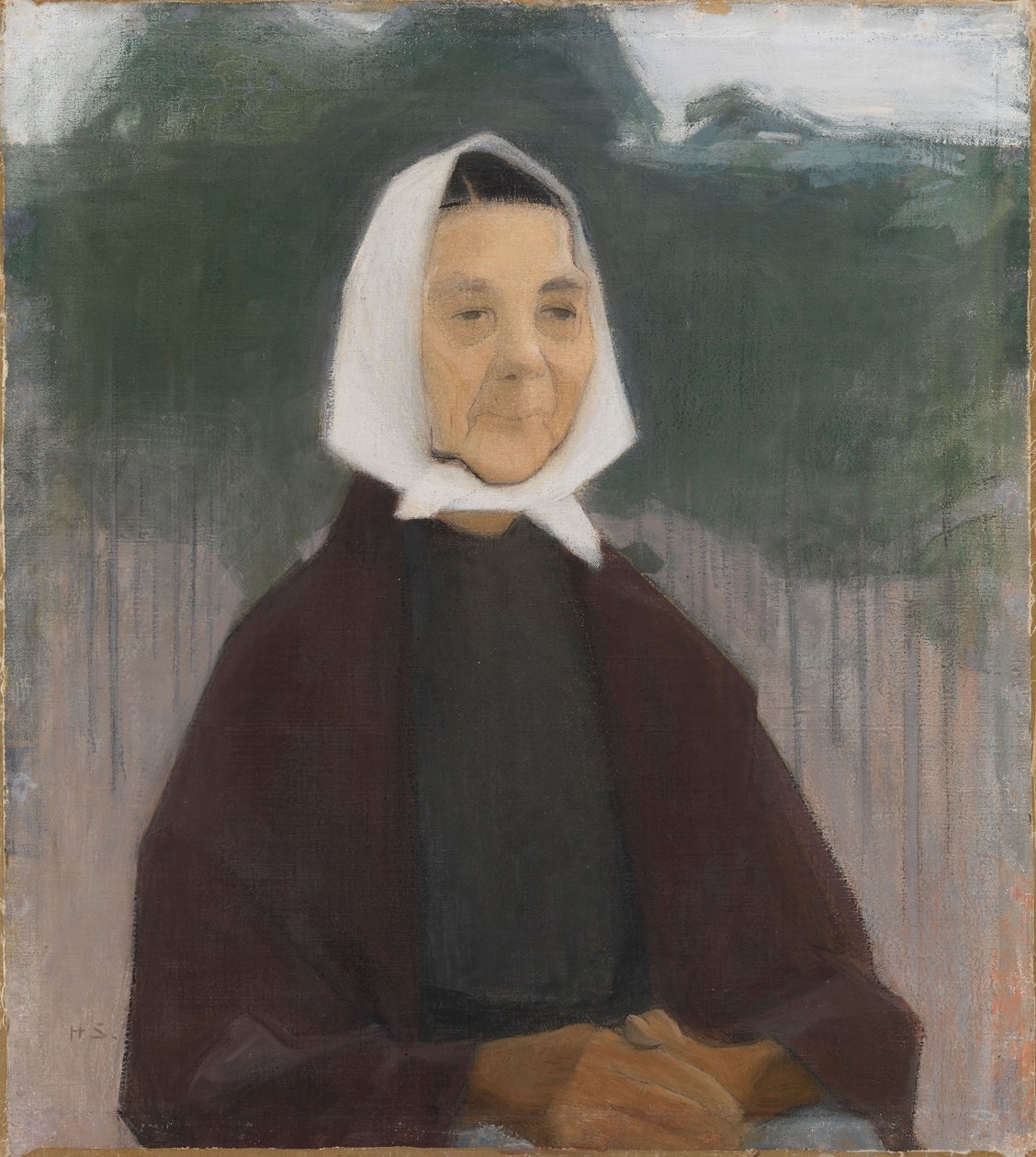 Oma door Helene Schjerfbeck