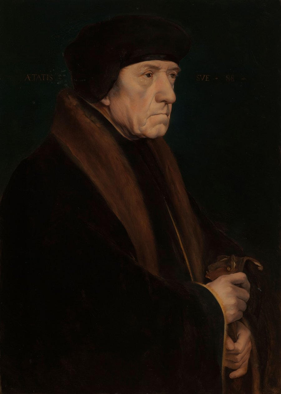 John Chambers, kopie naar Hans Holbein de Jongere door Helene Schjerfbeck