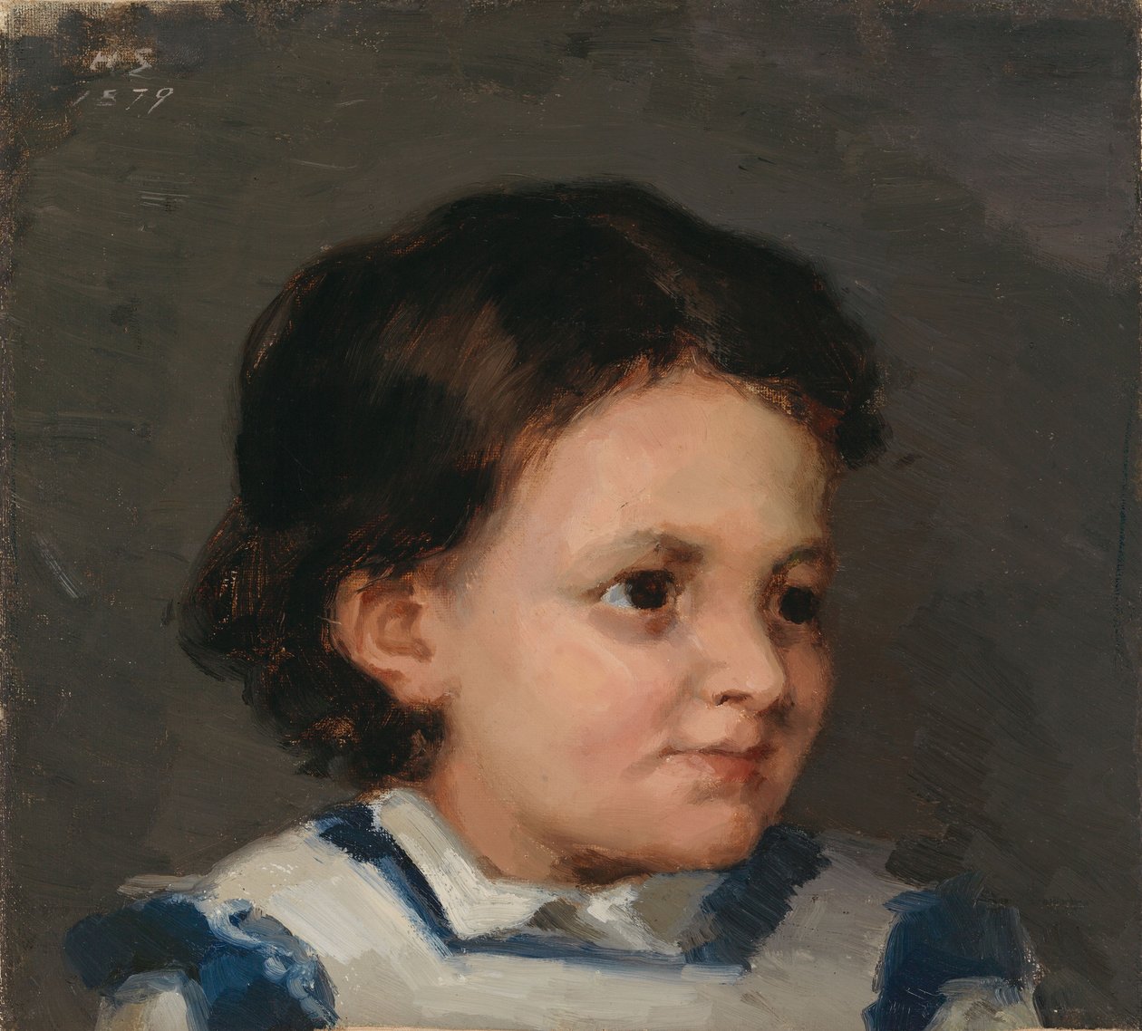 Kleine Liisa door Helene Schjerfbeck