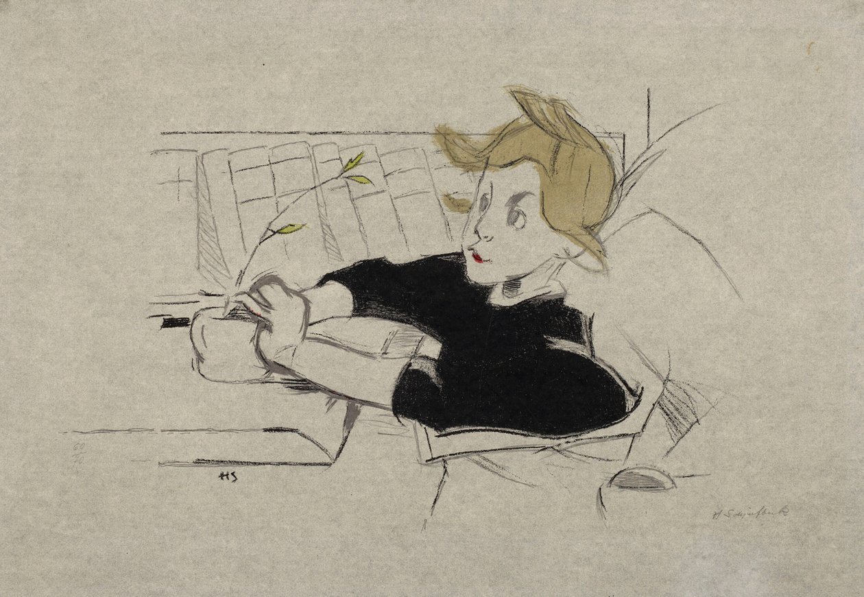 De herstellende door Helene Schjerfbeck