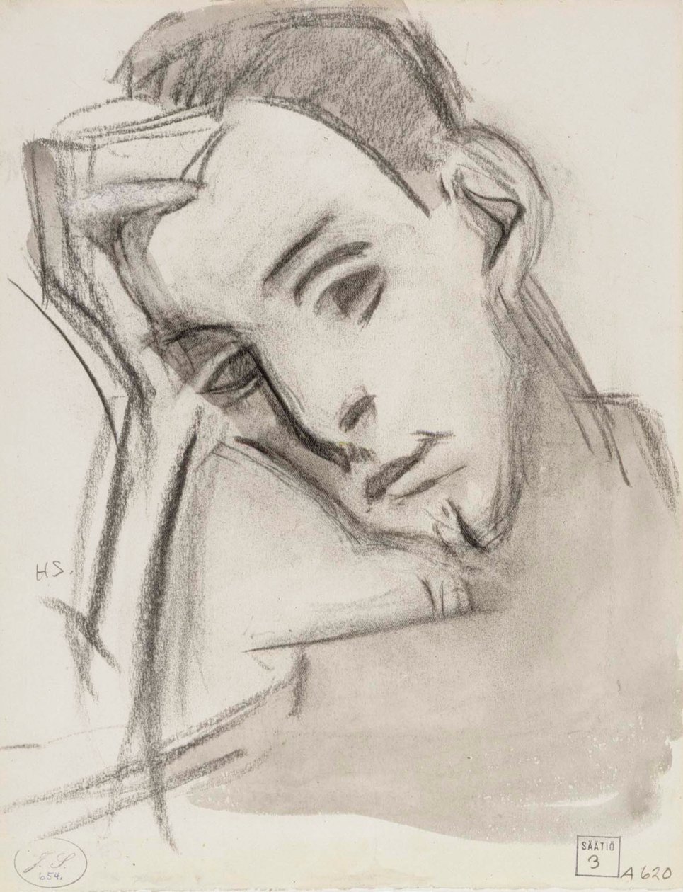Het neefje door Helene Schjerfbeck