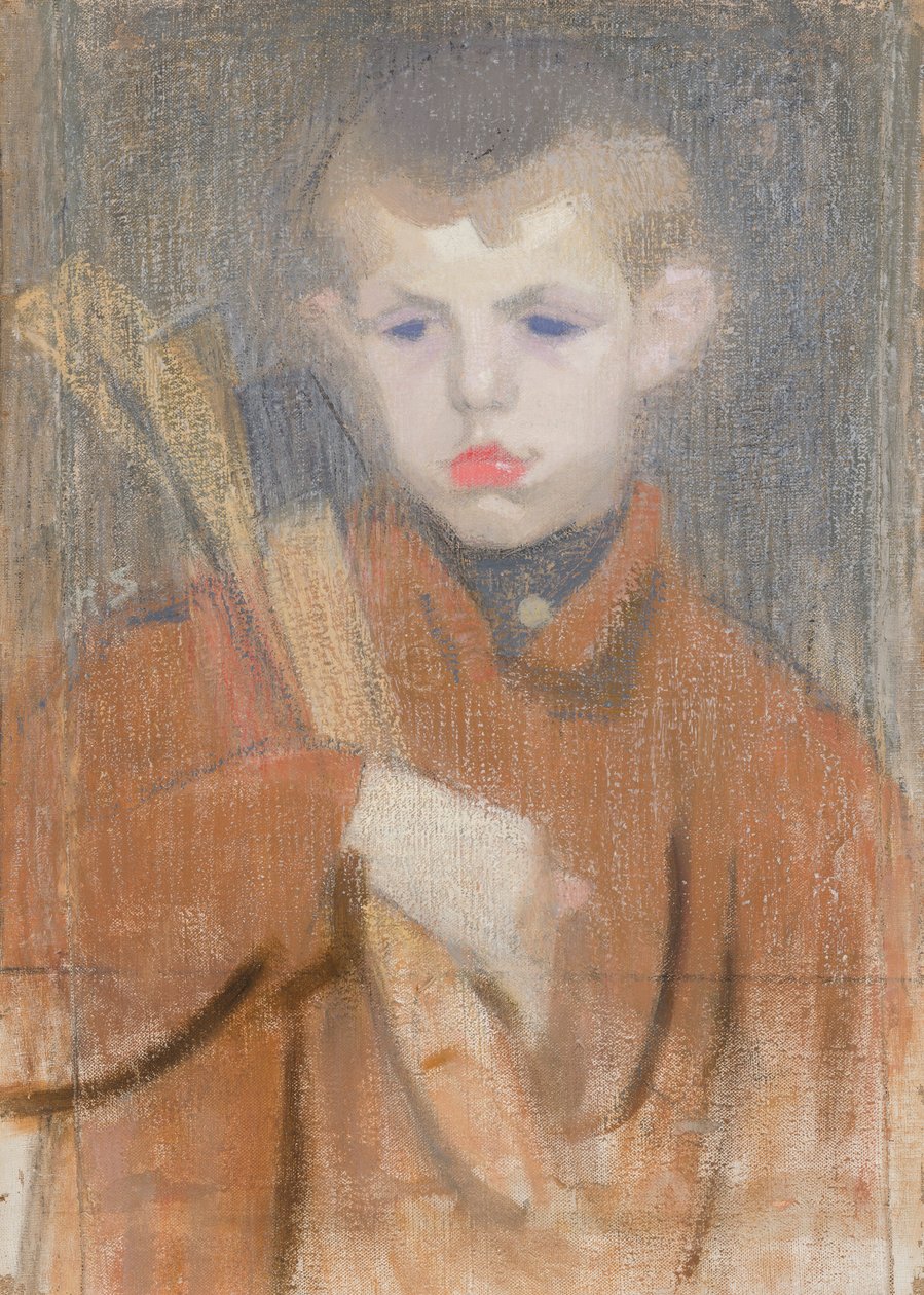 De houthakker I door Helene Schjerfbeck
