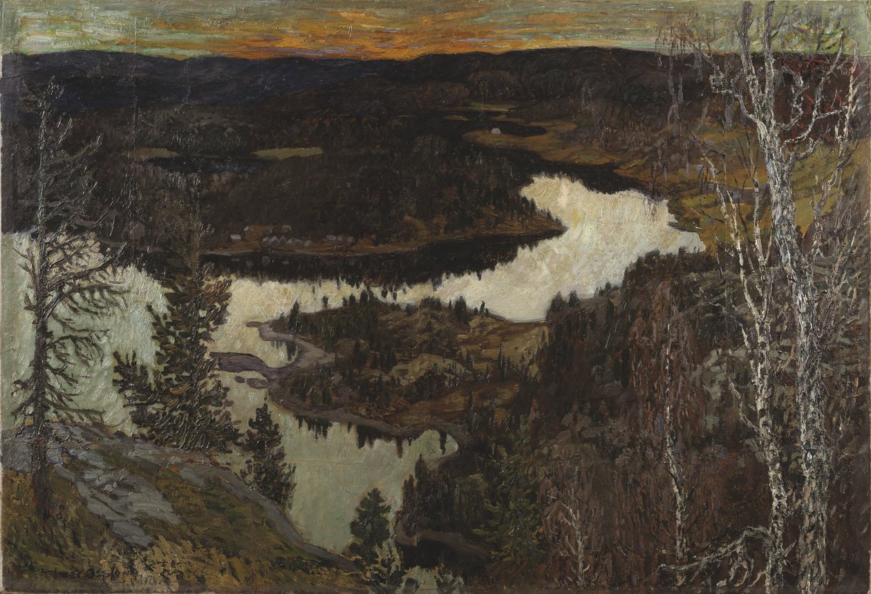 Herfst, Nordingrå door Helmer Osslund
