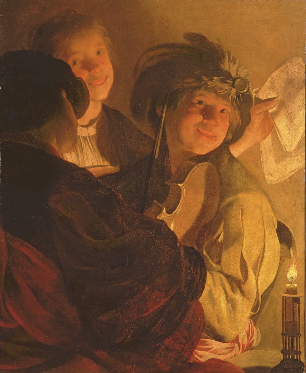 Een concert, 1626 door Hendrick ter Brugghen