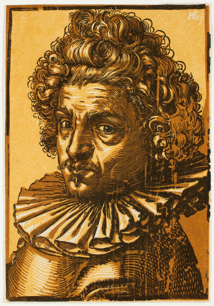 Gillis van Breen door Hendrick Goltzius