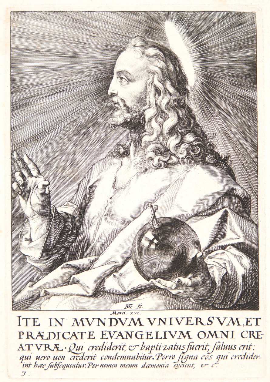 Christus door Hendrick Goltzius
