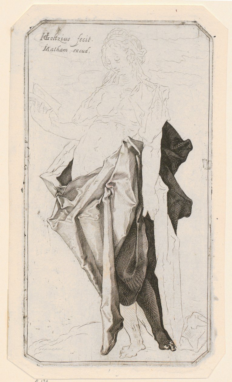 Magdalena door Hendrick Goltzius