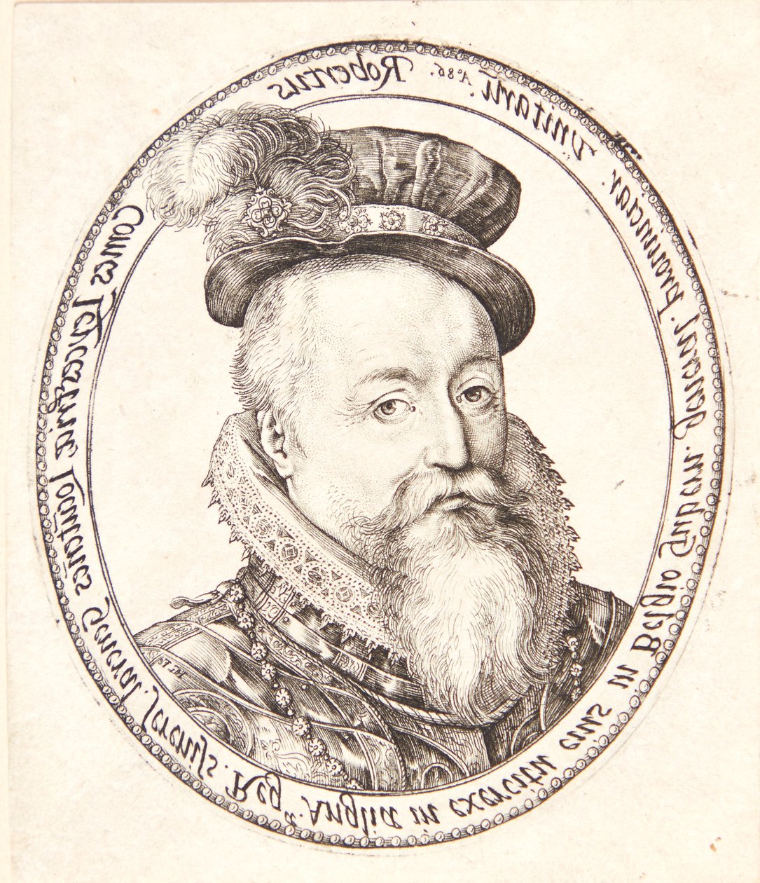 Robert Dudley Leicester door Hendrick Goltzius