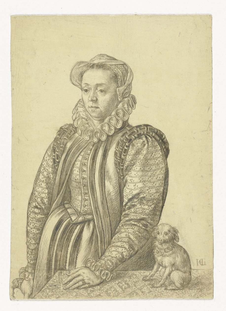 Zonder titel door Hendrick Goltzius