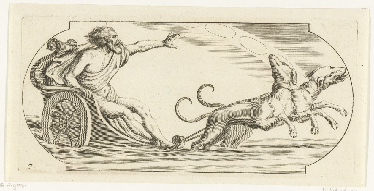 Mars op een strijdwagen door Hendrick de Keyser (I)