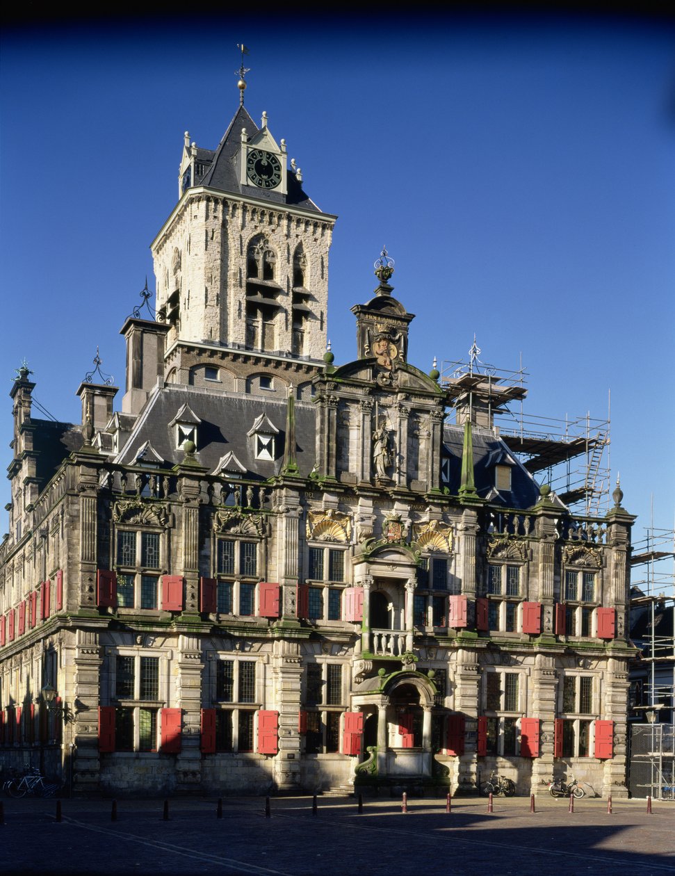Stadhuis, begonnen 1618 door Hendrik de Keyser