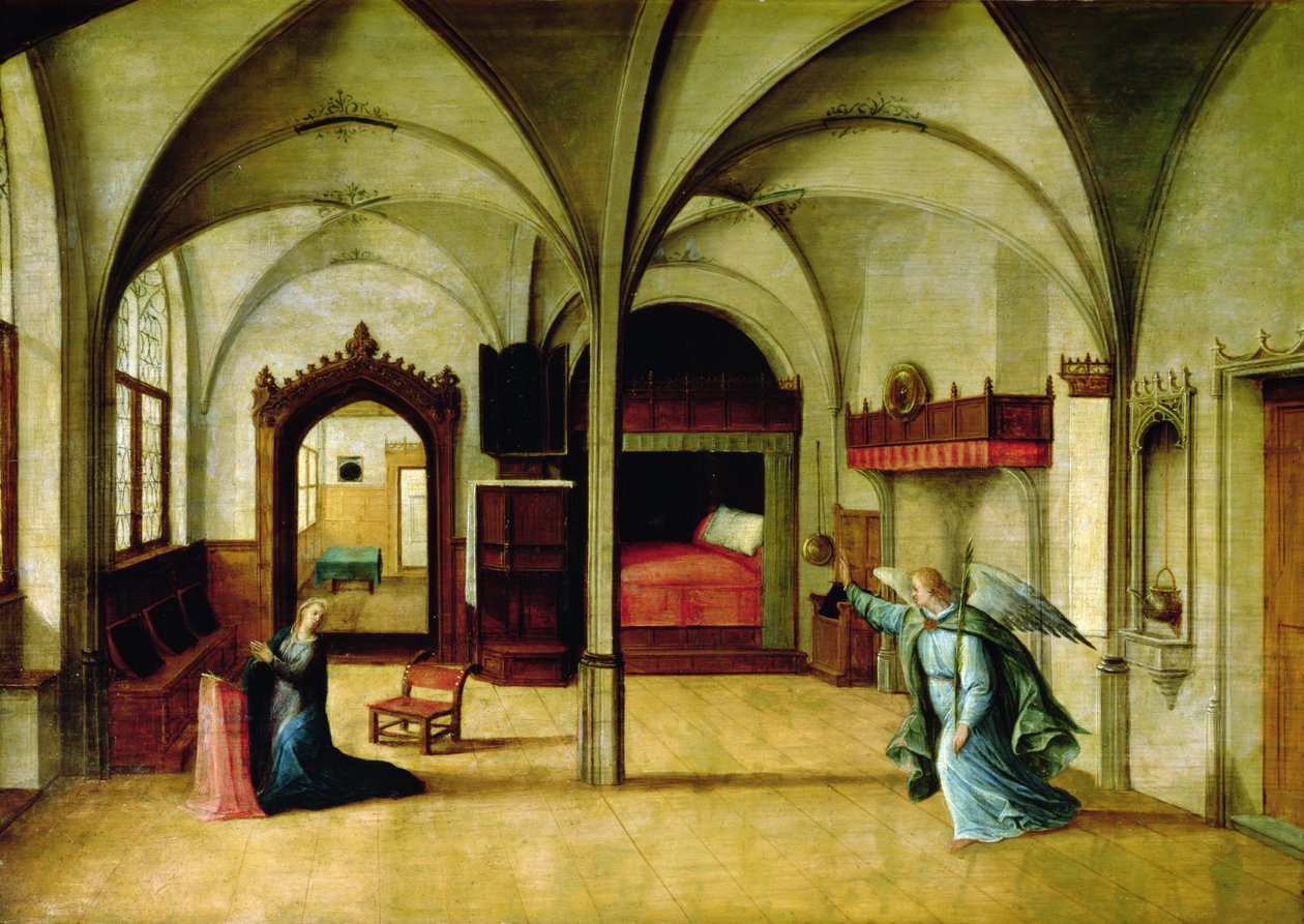 De annunciatie door Hendrik van Steenwyck