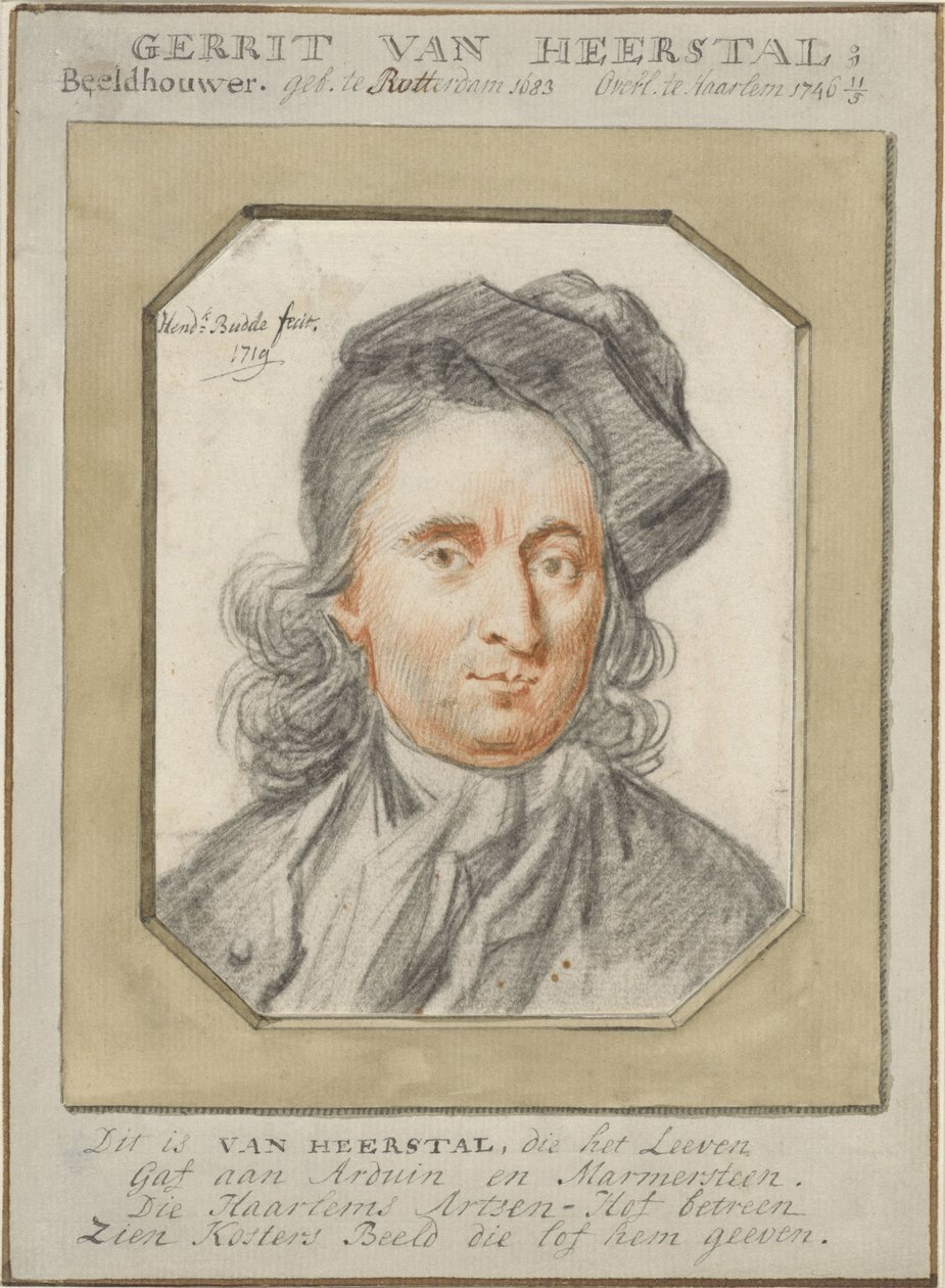 Portret van Gerrit van Heerstal door Hendrik Budde