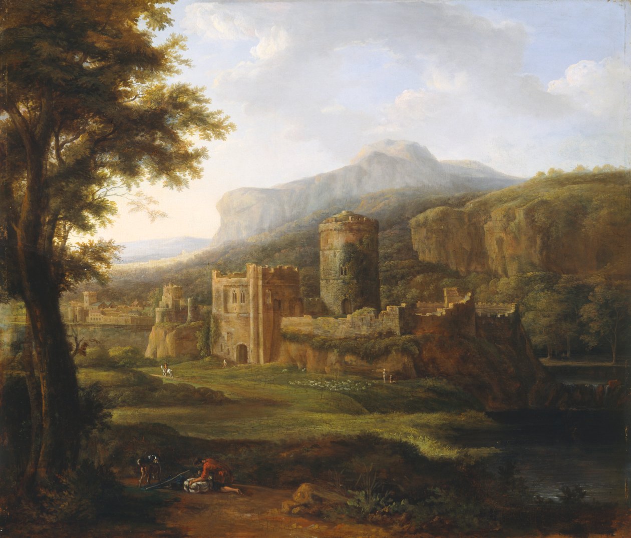 Pembroke Castle door Hendrik Frans de Cort