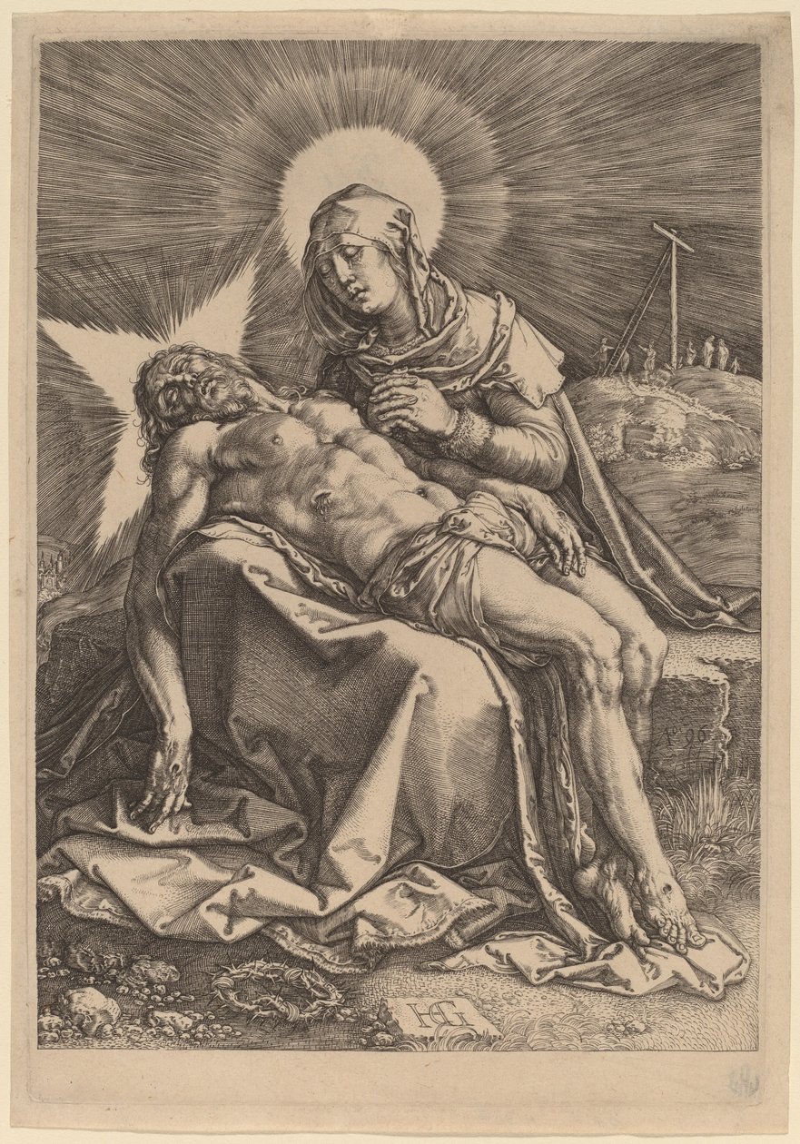 Pietà door Hendrik Goltzius