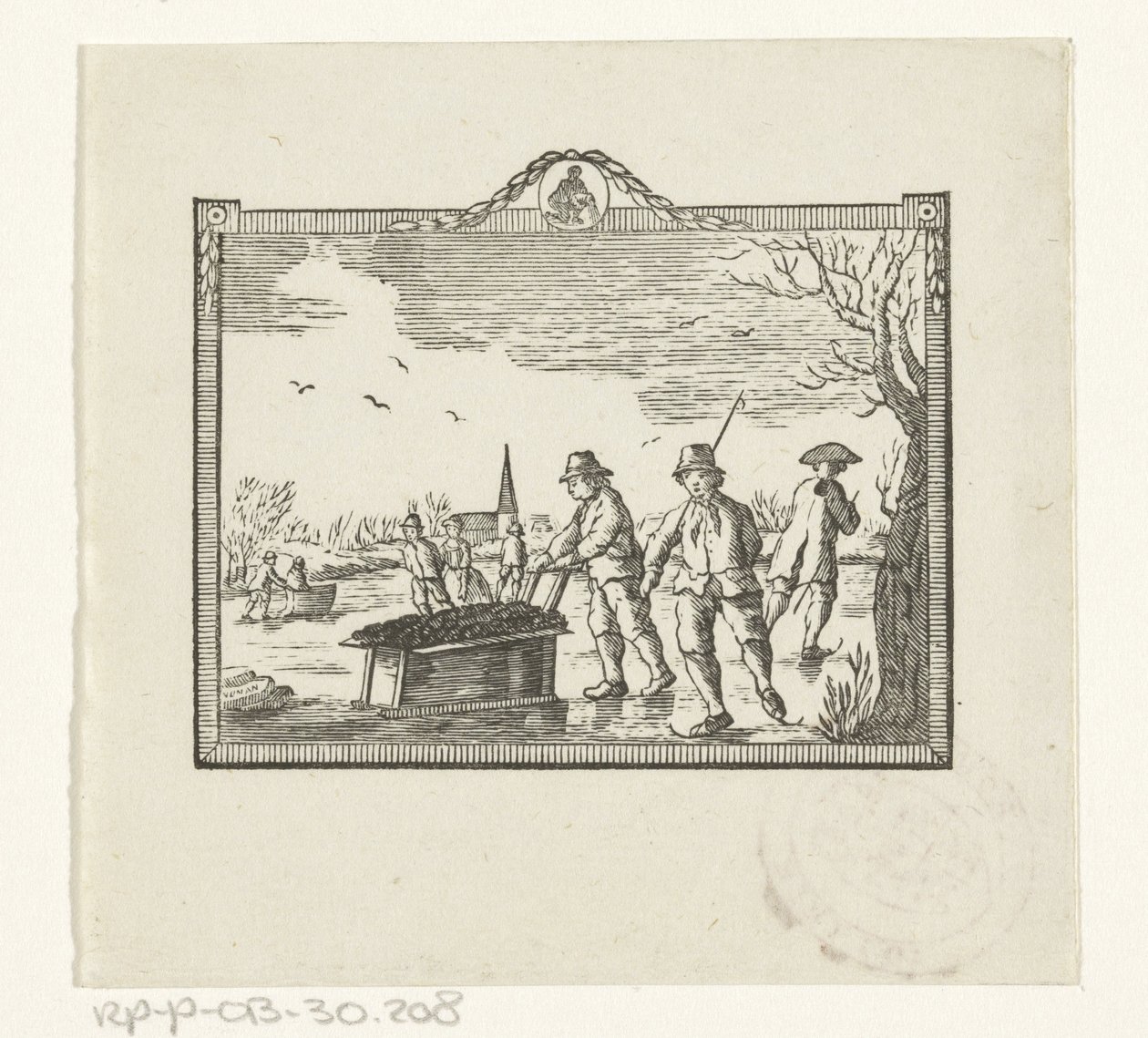 Januari Maanden van het jaar door Hendrik Numan