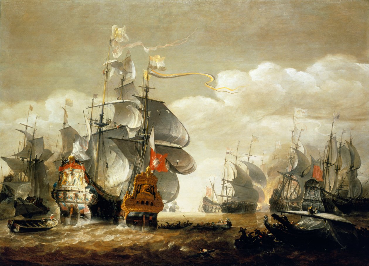 De Slag bij Lowestoft, 3 juni 1665, met HMS 