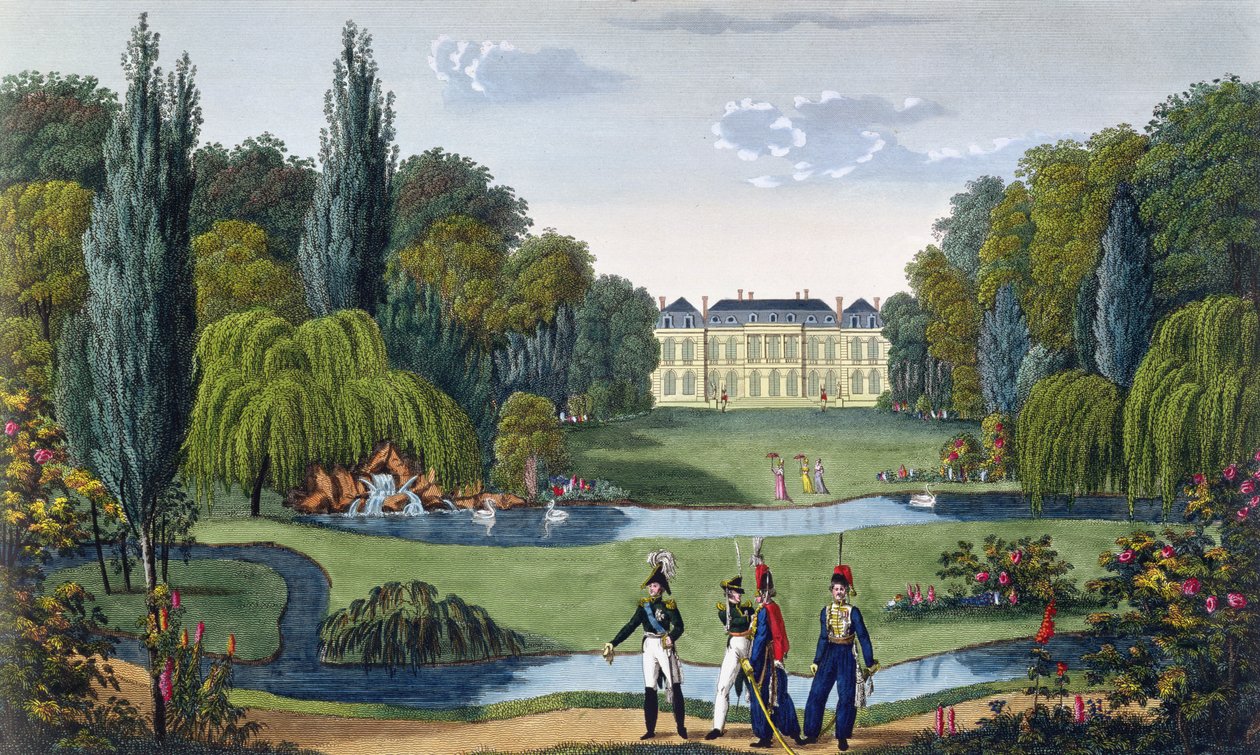 Het Elysee Bourbon, ca.1815-20 door Henri Courvoisier-Voisin
