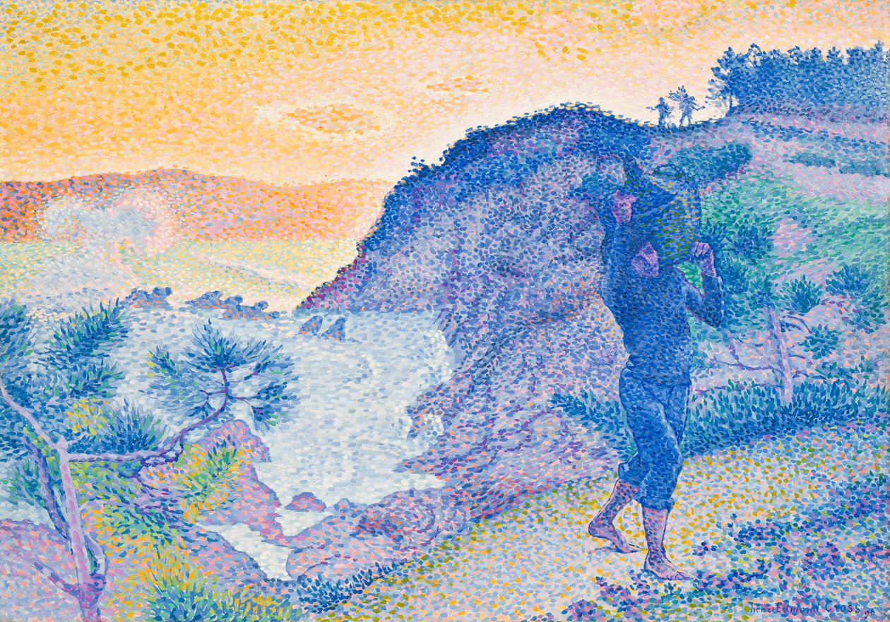 De terugkeer van de visser door Henri Edmond Cross