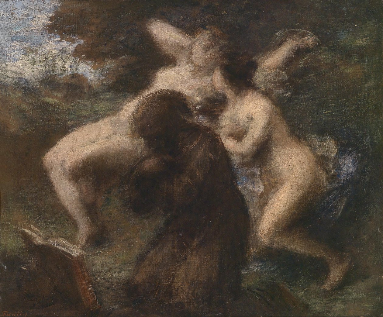 De verzoeking van de Heilige Antonius door Ignace Henri Jean Fantin-Latour