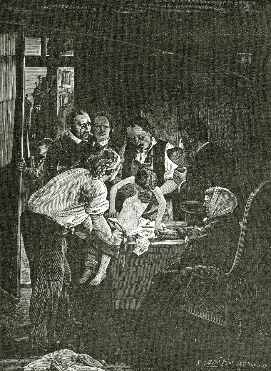 Souvenir de la Nuit du 4, 19e eeuw door Henri Gervex