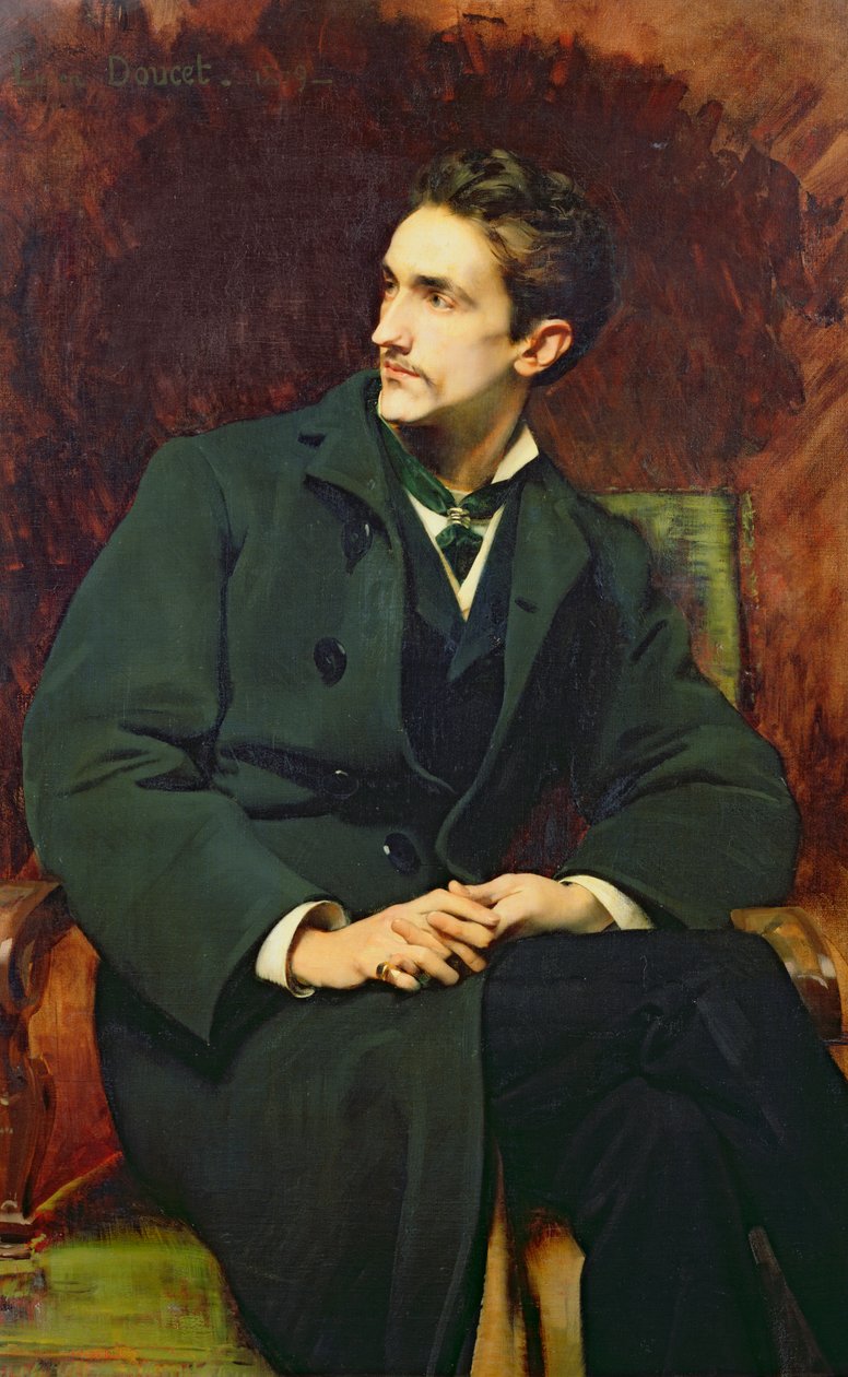 Portret van Robert (1855-1921) Graaf van Montesquiou-Fezensac, 1879 door Henri Lucien Doucet
