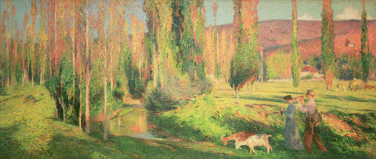 De vreugde van het leven, 1897 door Henri Martin