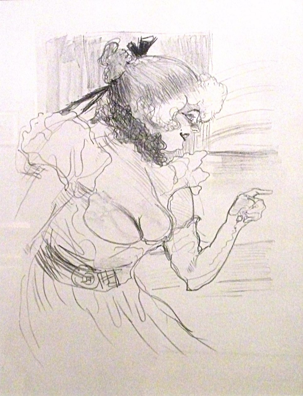 Bij de Ster door Henri de Toulouse-Lautrec