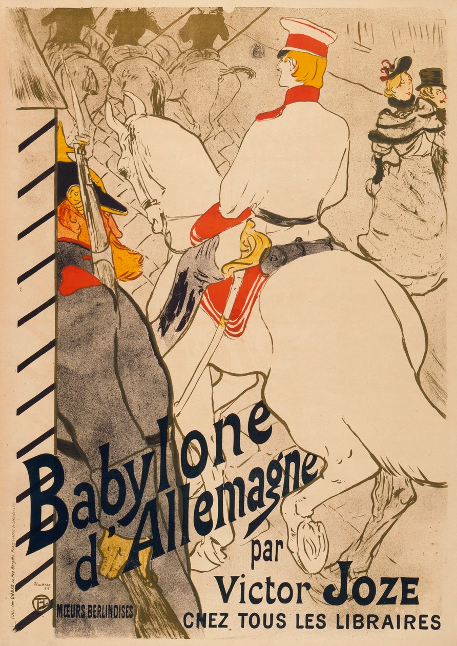 Babylon van Duitsland door Henri de Toulouse-Lautrec