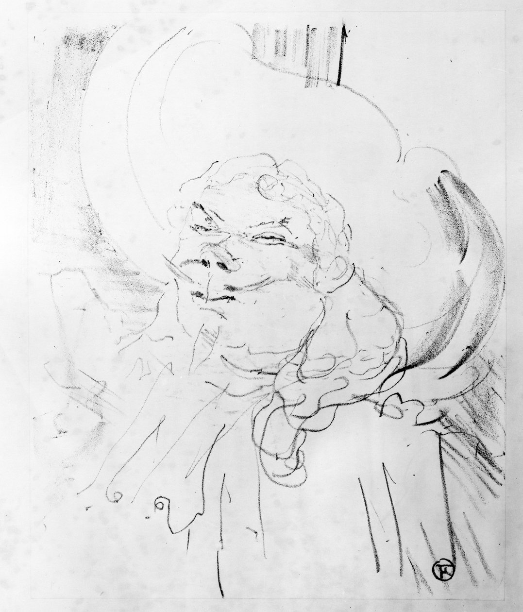 Benoît-Constant Coquelin als Cyrano de Bergerac, 1898 door Henri de Toulouse Lautrec
