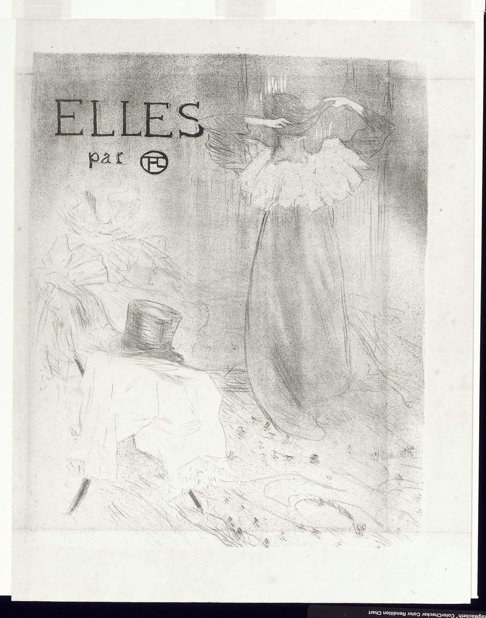 Omslag voor Elles, 1896 door Henri de Toulouse Lautrec