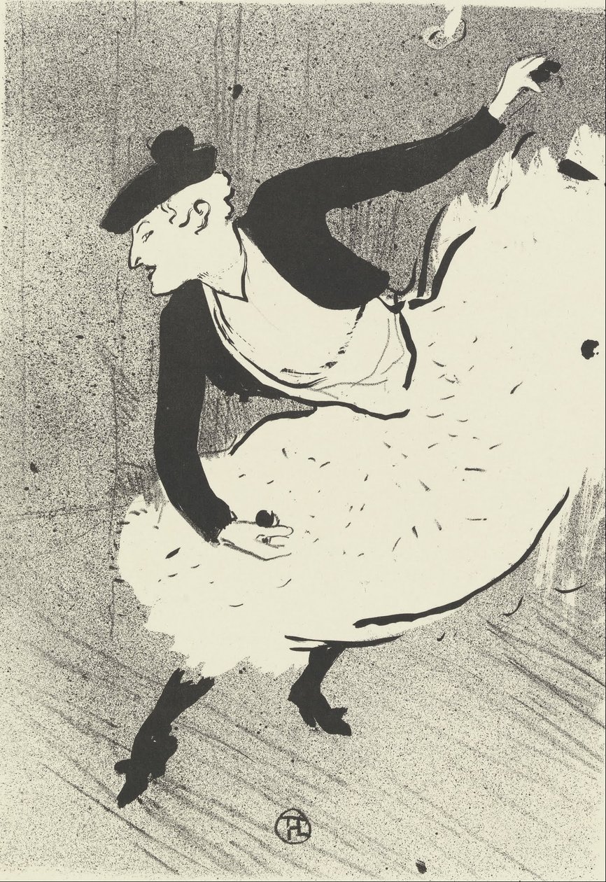 Edmée Lescot door Henri de Toulouse Lautrec