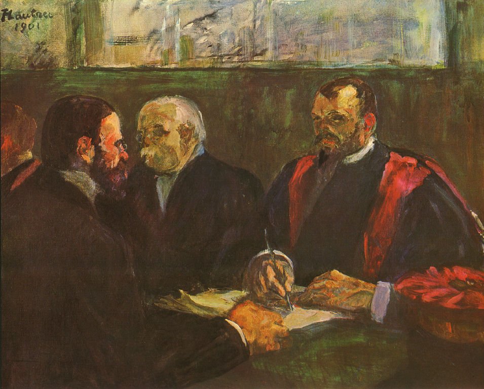 Examen aan de faculteit geneeskunde door Henri de Toulouse-Lautrec