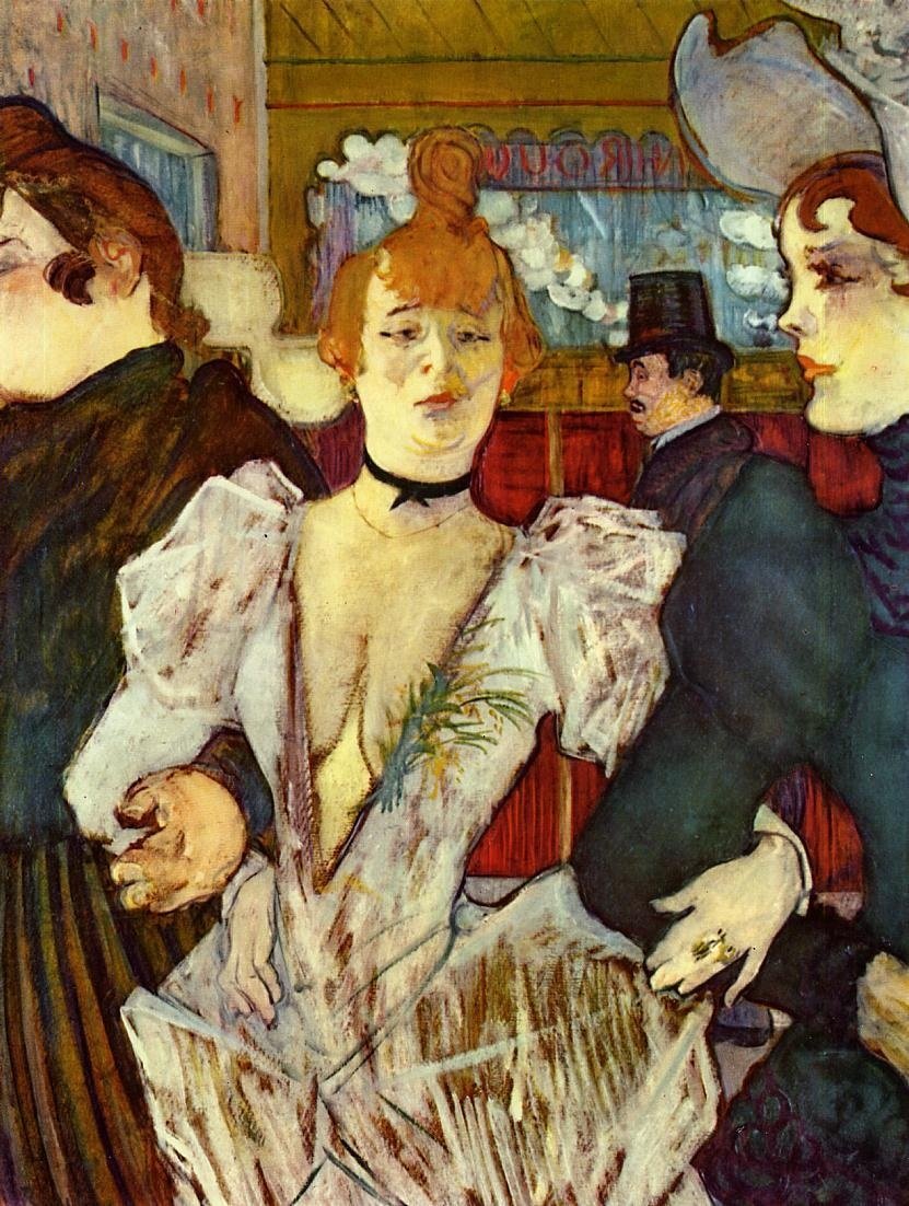La Goulue door Henri de Toulouse-Lautrec