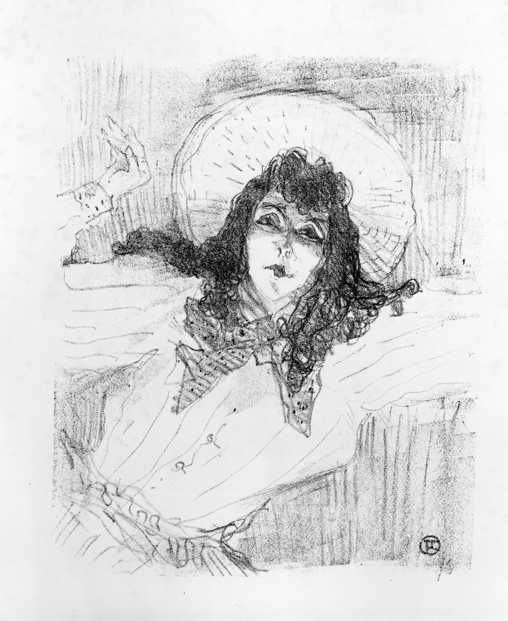 May Belfort, 1898 door Henri de Toulouse-Lautrec