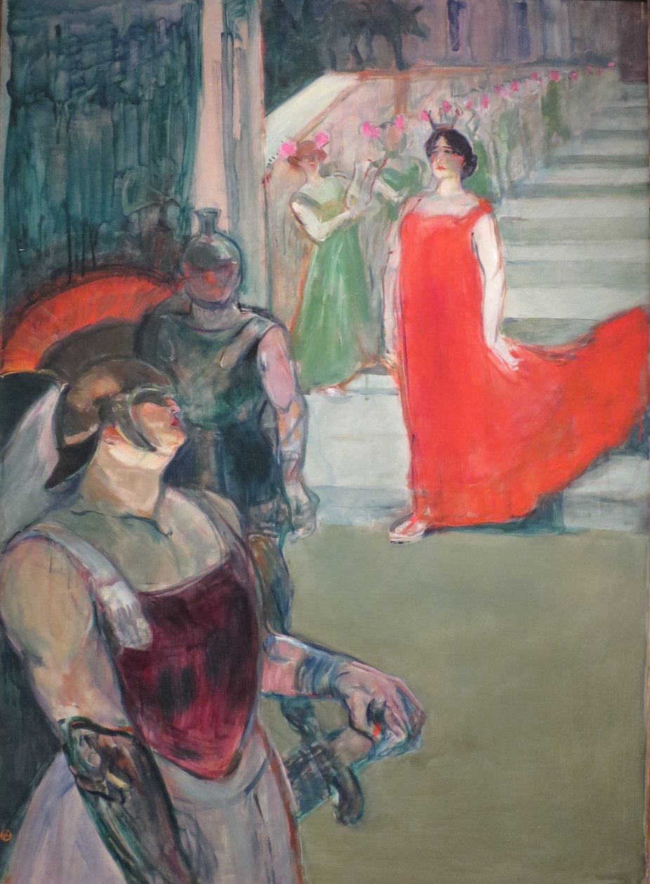 Messalina door Henri de Toulouse Lautrec
