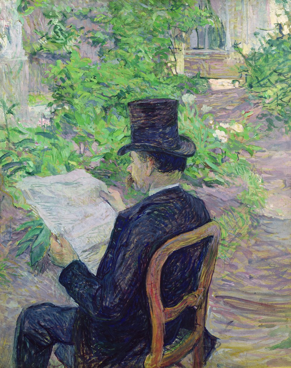 Monsieur Desire Dihau (1833-99) 1890 door Henri de Toulouse Lautrec