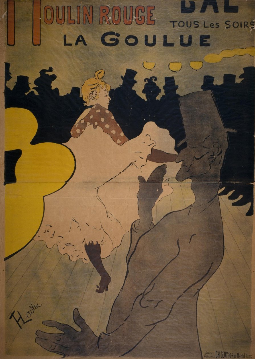 Moulin Rouge door Henri de Toulouse-Lautrec