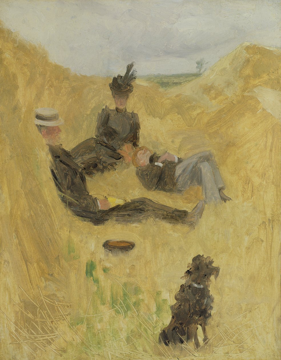 Picknick op het Platteland door Henri de Toulouse-Lautrec