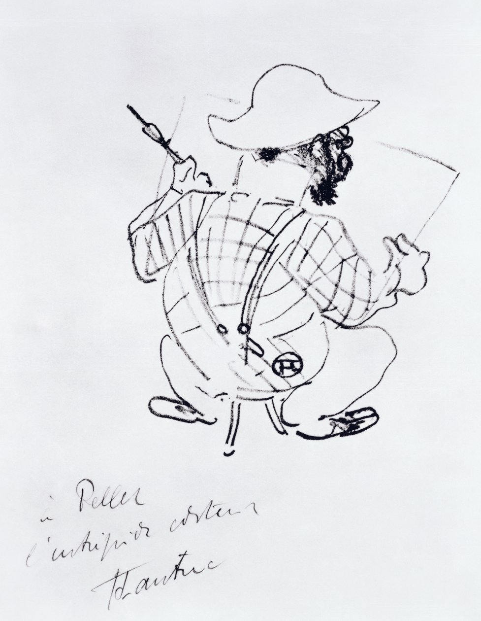 Zelfportret, 1896 door Henri de Toulouse Lautrec