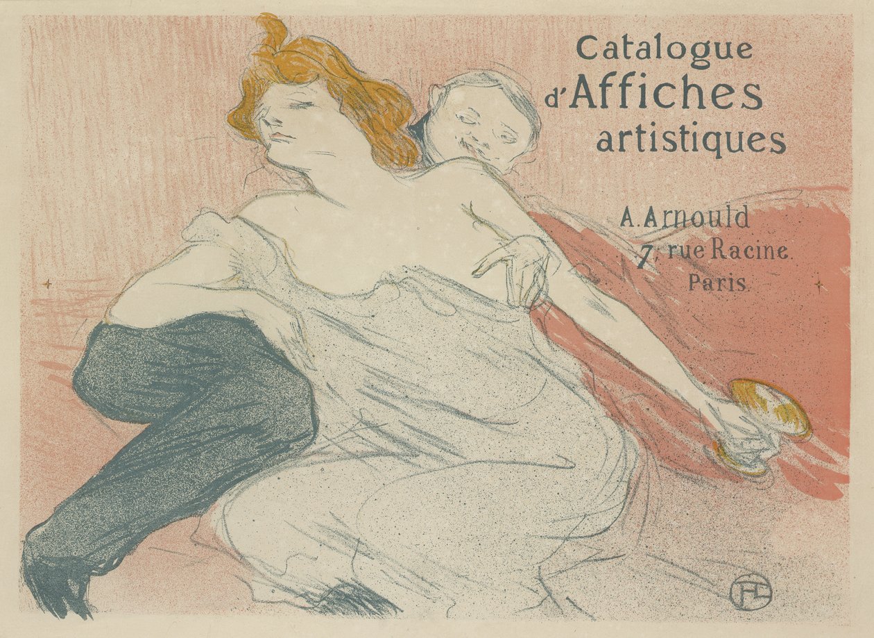 Debauche, 1896 door Henri de Toulouse Lautrec
