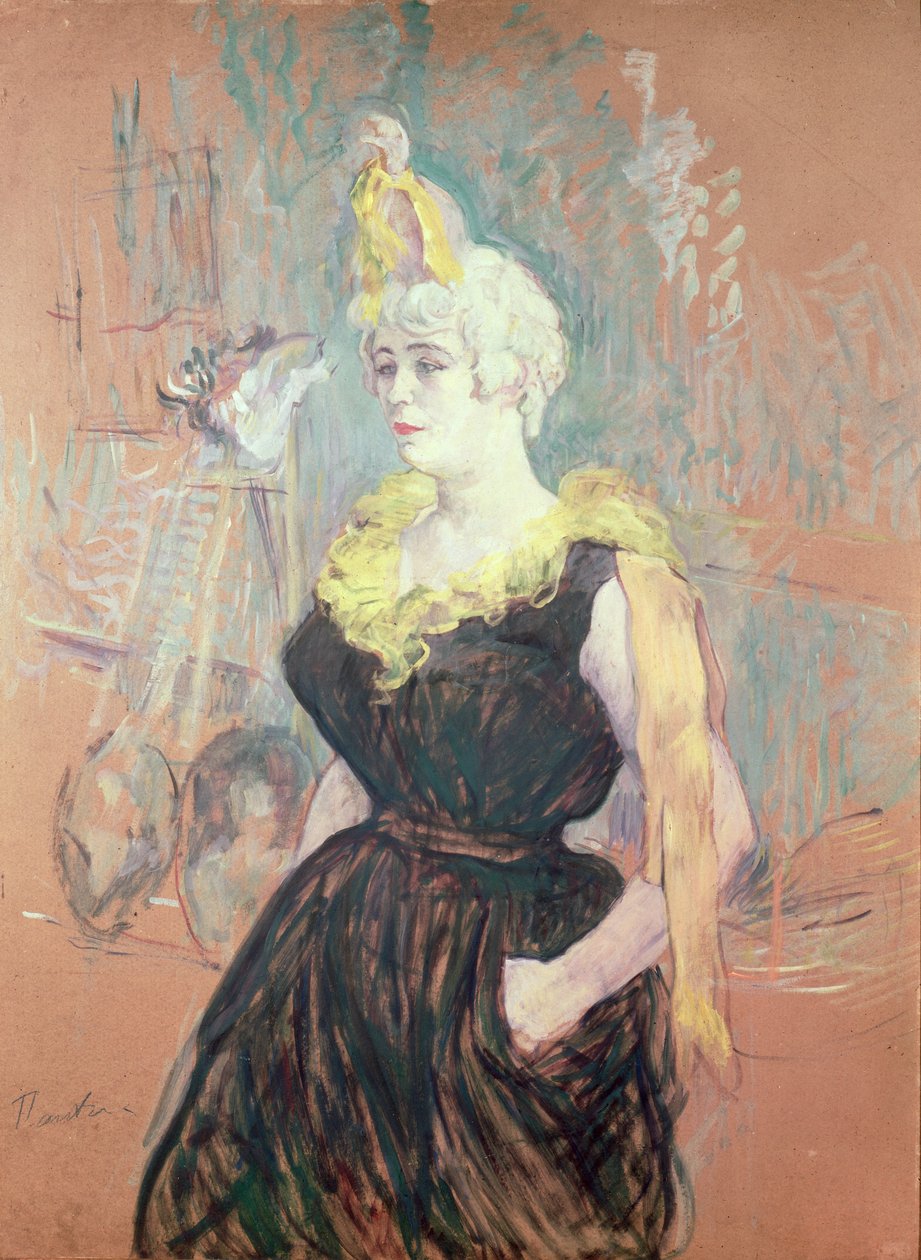 De Clownes Cha-U-Kao door Henri de Toulouse Lautrec