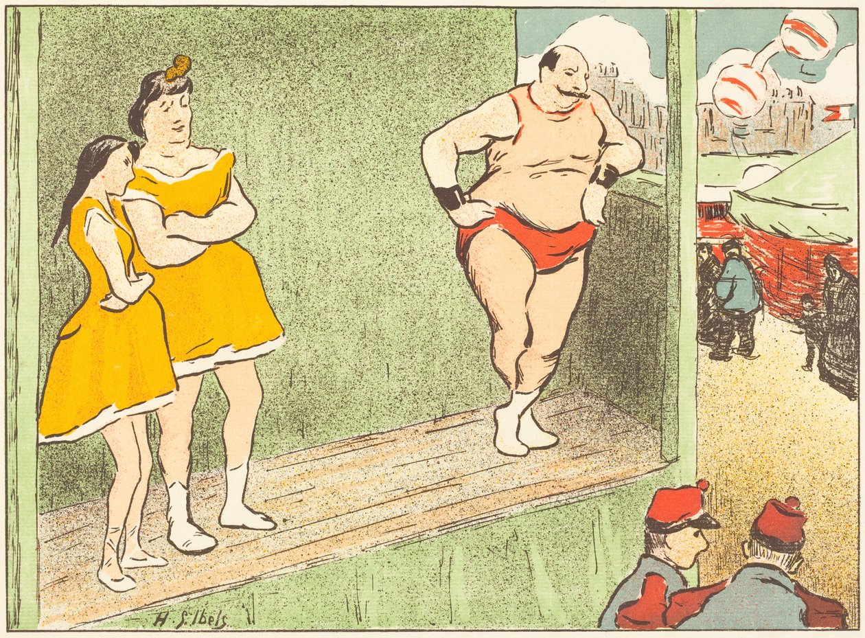 De enterhaak; De bevrijde vrouw door Henri-Gabriel Ibels