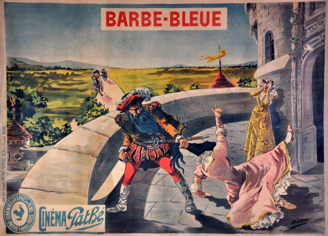 " Blauwbaard door Henri (1858-1924) Gray