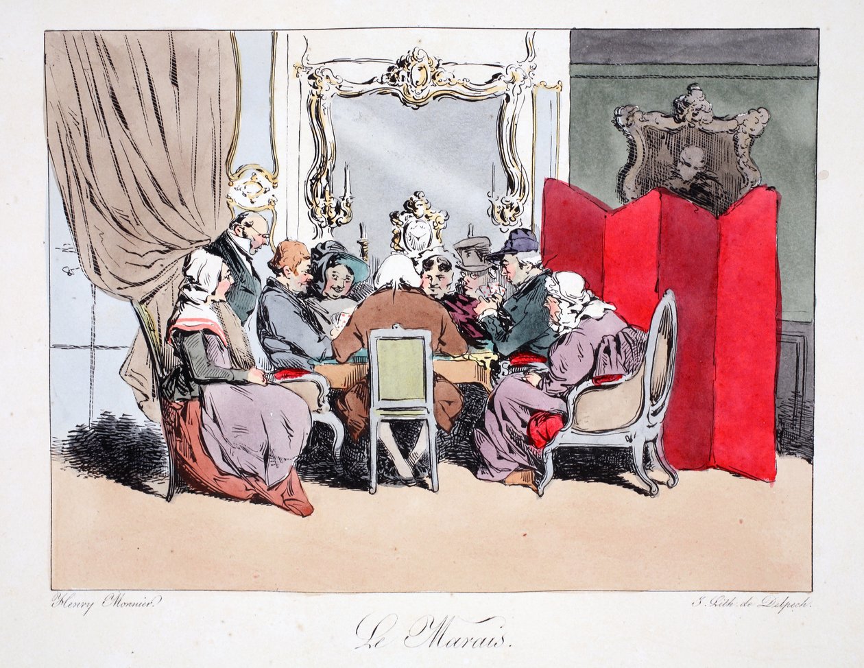 Le Marais, illustratie uit 