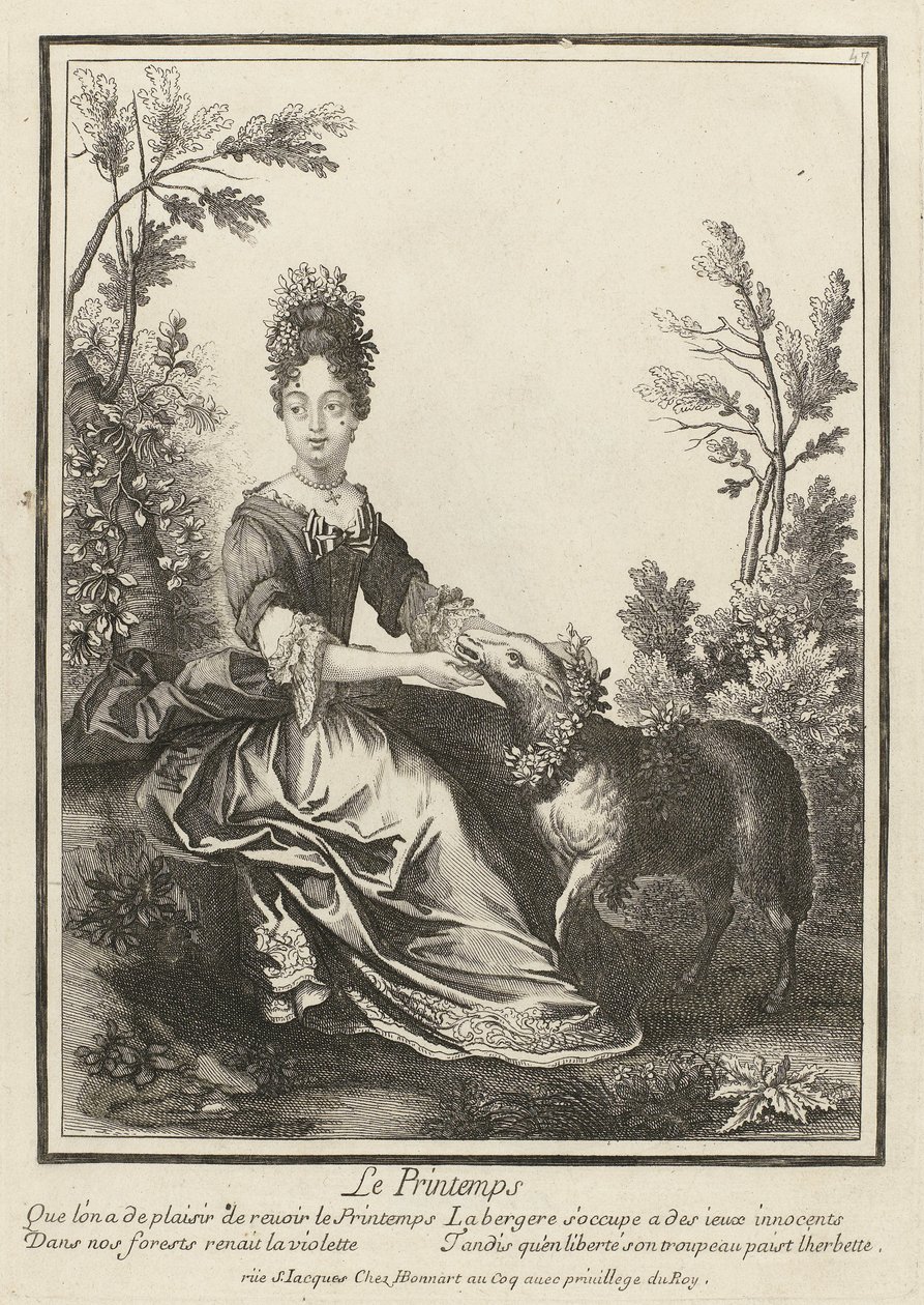 Lente door Henri Bonnart (possibly)