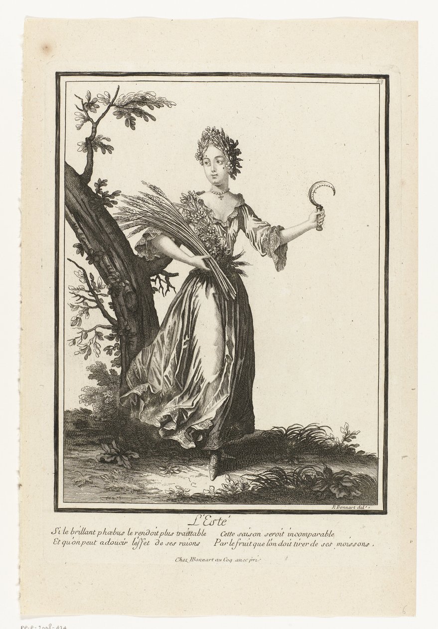 Zomer door Henri Bonnart (possibly)