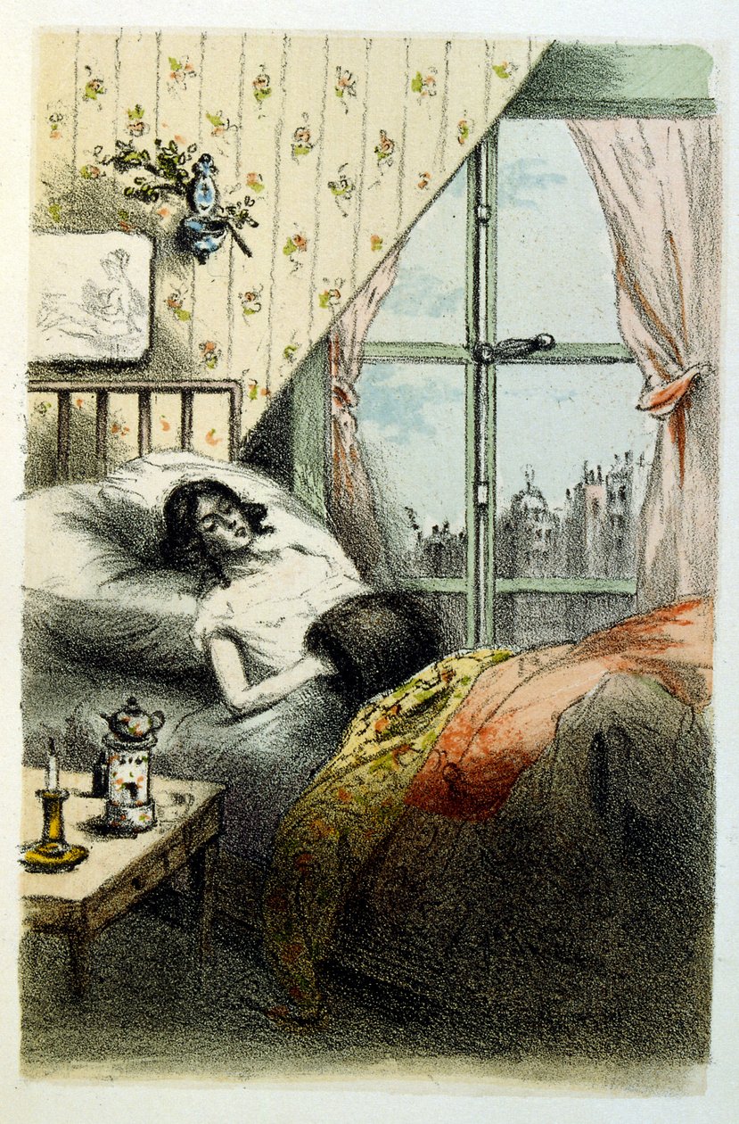 Illustratie door Henri Boutet, voor 